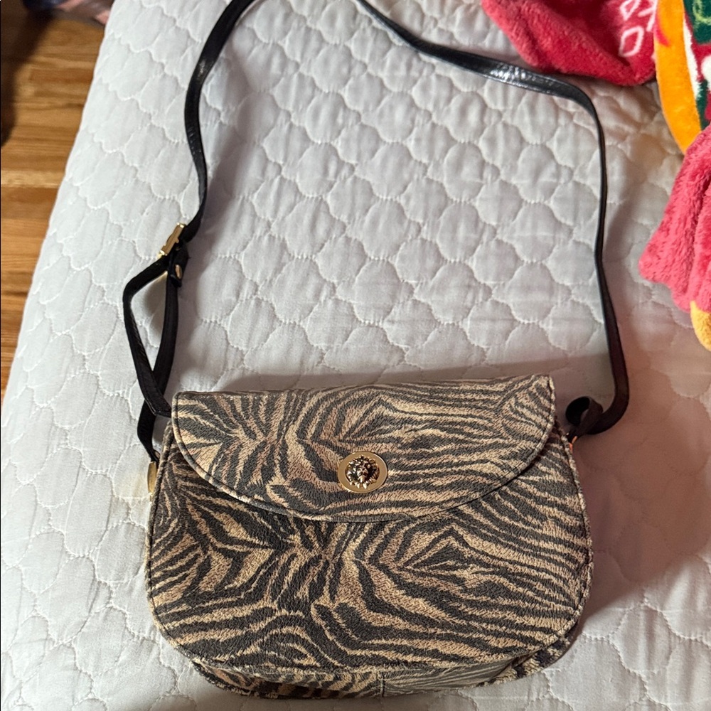 Wild Patterned Crossbody Bag